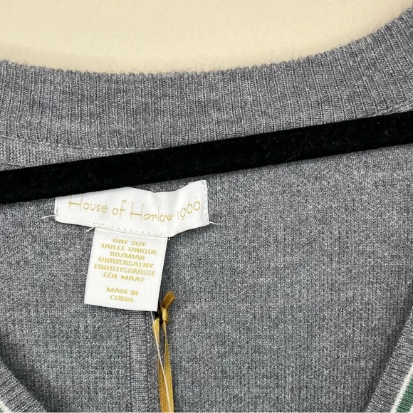 NWT House of Harlow 1960 Poncho Size -OSFM - Picture 8 of 12